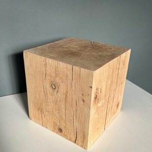 Solid Oak Display Block image 6