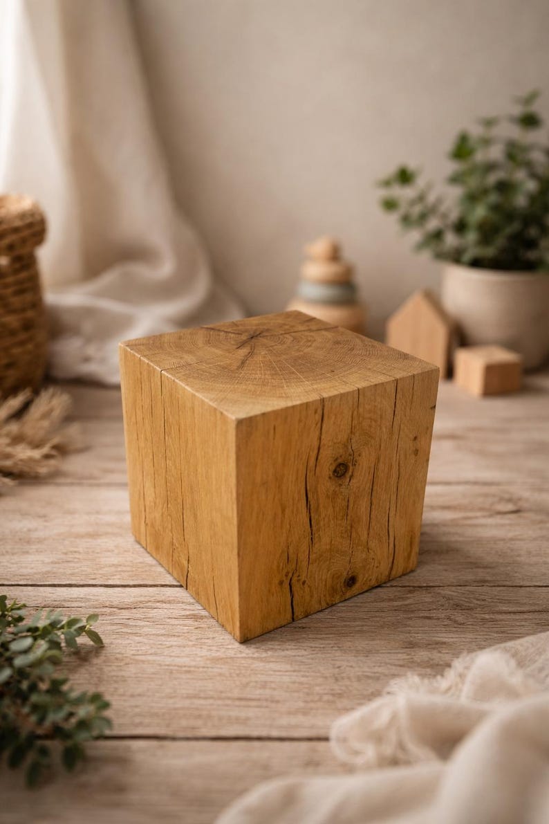 Solid Oak Display Block image 7