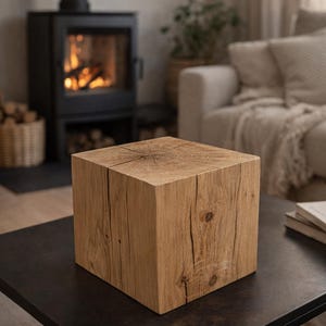 Solid Oak Display Block image 5