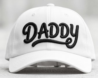Diseño de bordado de gorro de espuma 3D para papá – Archivo digital digitalizado