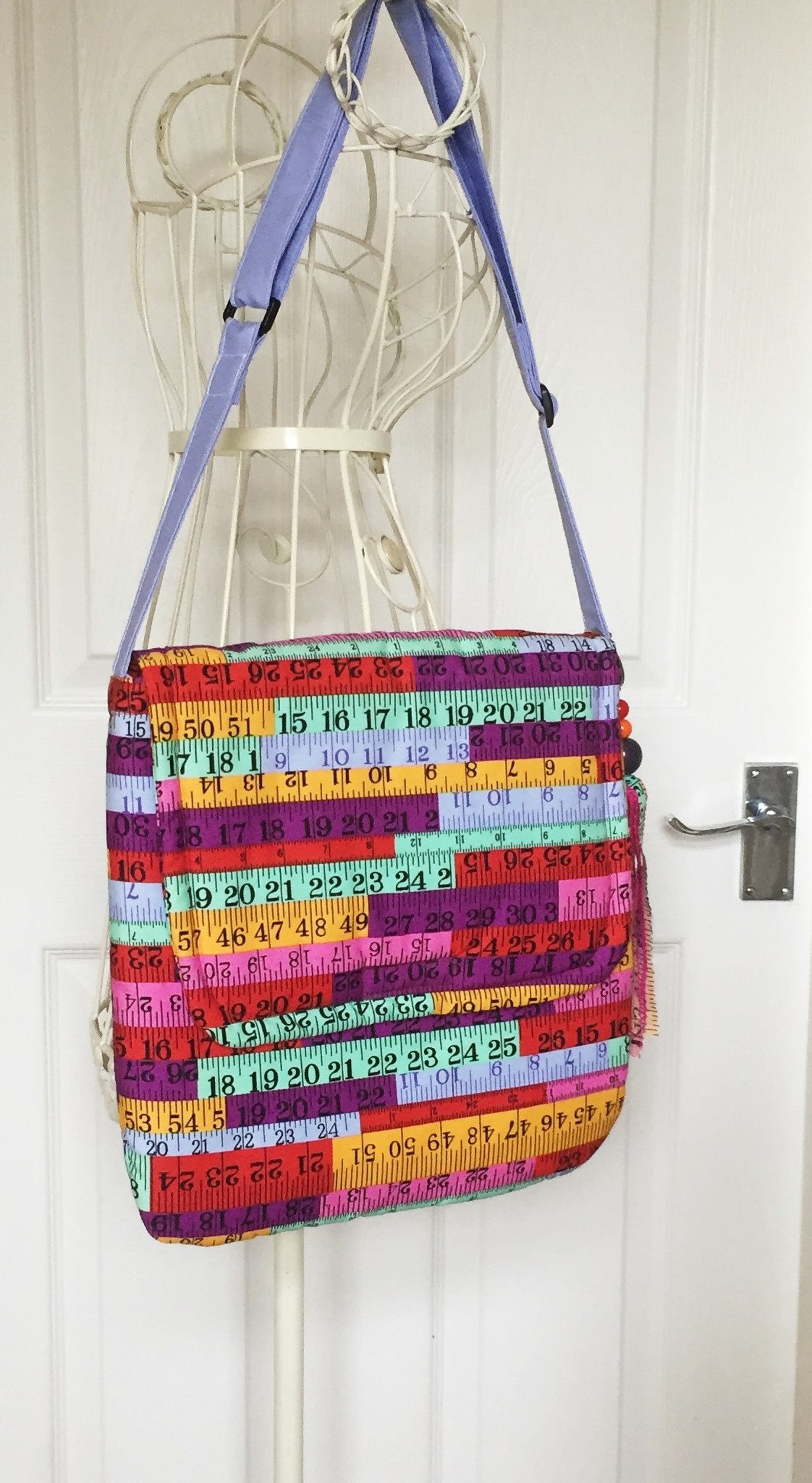 Tape Measure Handbag Tape Measure Bag Tape Measure Purse Etsy