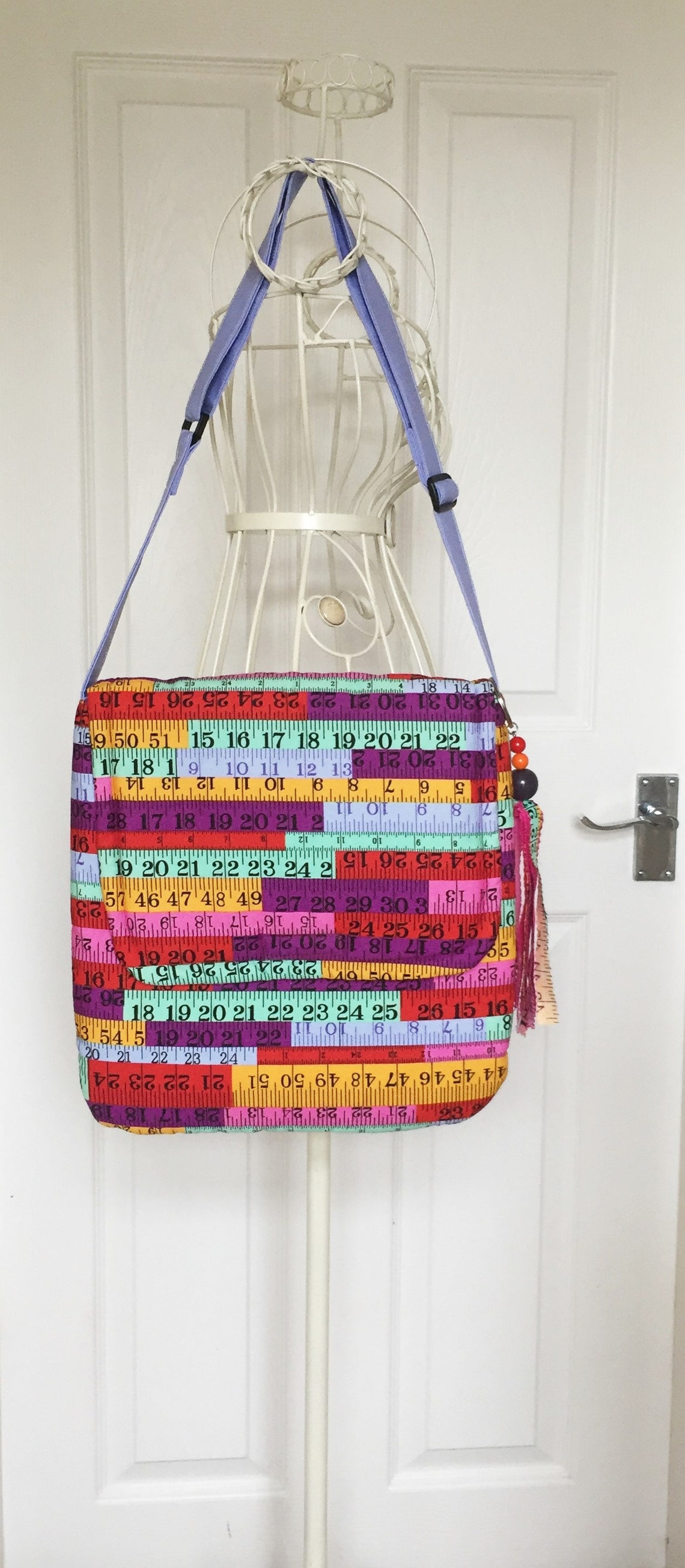 Tape Measure Handbag Tape Measure Bag Tape Measure Purse Etsy