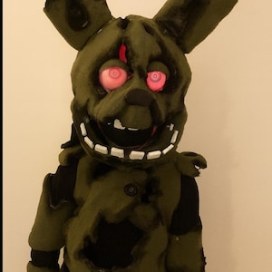 Springtrap Costume DIY Guide | FNAF Sewing Pattern & Foam Tutorial | Full Build Guide for Kids Cosplay (PDF)