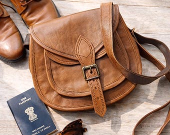 Nomad Heritage Leather Crossbody Bag