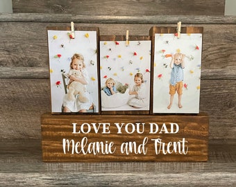 Gifts for Dad Personalized, Dad Birthday Gifts, Custom Dad Sign, Dad Gifts from Daughter, Dad Wood Sign, Gifts from Kids, Gift Father