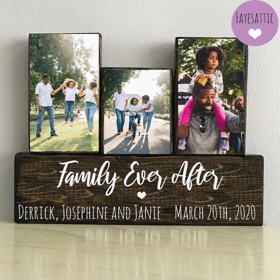 Personalized Family Gift for Adoption Day, Adoption Gifts Family Ever
