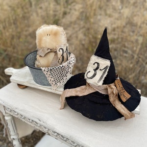 Halloween wreath attachment, Whimsical Halloween, Spooky Halloween, Cute Halloween, Cute witch, Modern Prims, Halloween Tiered tray