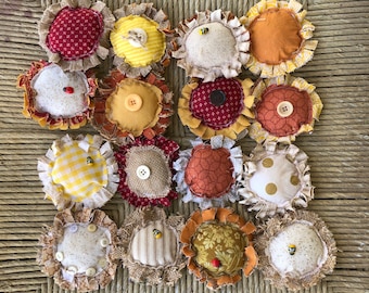 Bandeja escalonada de estilo rústico, bandeja escalonada con girasoles, decoración de bandeja escalonada de otoño, relleno para cuenco de cosecha, relleno para bandeja con girasoles