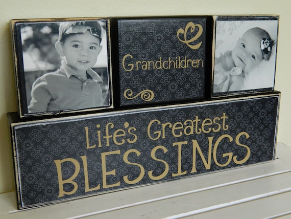 Personalized grandparent gift mom and dad gift wooden ...