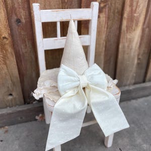 Primitive Witch Hat, Halloween Witch Hat, Primitive Halloween Decor, Black Witch Hat bow, Autumn shelf sitter decor, Witch hats & tags