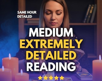 Gemiddeld hetzelfde uur, zeer gedetailleerd lezen | Paranormaal inzicht, spirituele berichten, eerlijk advies | Helderziende voorspelling, snelle nauwkeurigheid