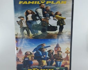 The Family Plan 2 Movies DVD - Action, Comedy, Family - [The Family Plan (2023), The Family Plan 2 (2025)]