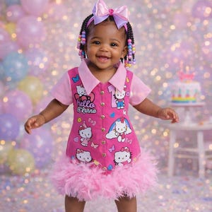 blue dress for baby girl Heart & Thread Collab : My Melody Inspired Side Hat  Blossoms By Marlena