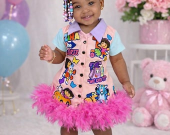 Explore Any theme Girls birthday party outfit set