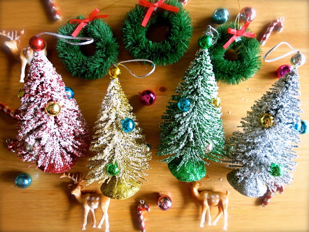 Alberi di Natale artificiali, ini albero di Natale da 60 c, Albero di