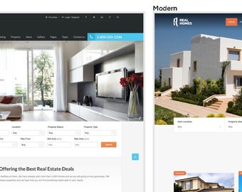 Thème WordPress immobilier
