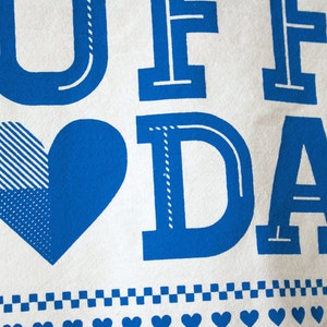 MIDWEST UFF DA Kitchen Dish Towel Screenprinted Flour Sac Tea Towel Minnesota image 3