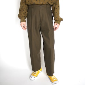1940s Wool Trousers - Etsy Canada