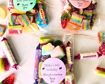 Customised Halal summer birthday sweets || 110g per pouch || Available in bulk