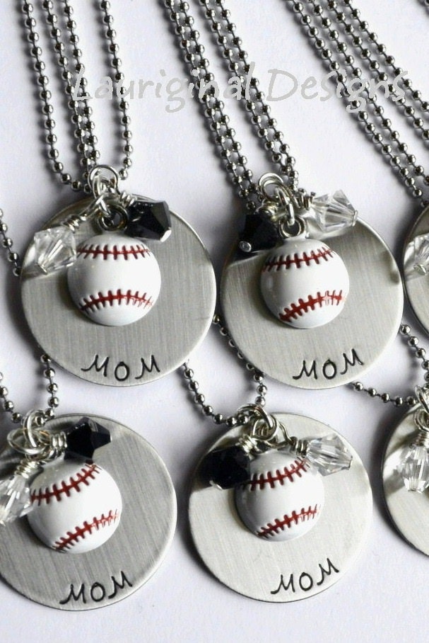 Sport Mom Necklace See ALL photos Charm crystal chain Etsy