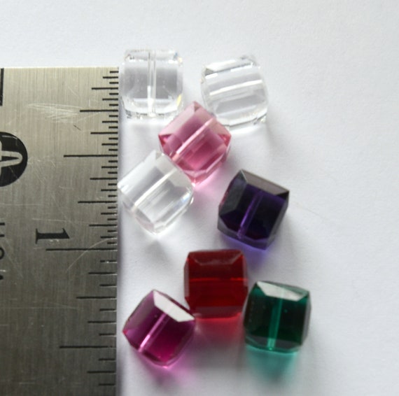 Purple (Translucent) Acrylic Cubes (8mm)
