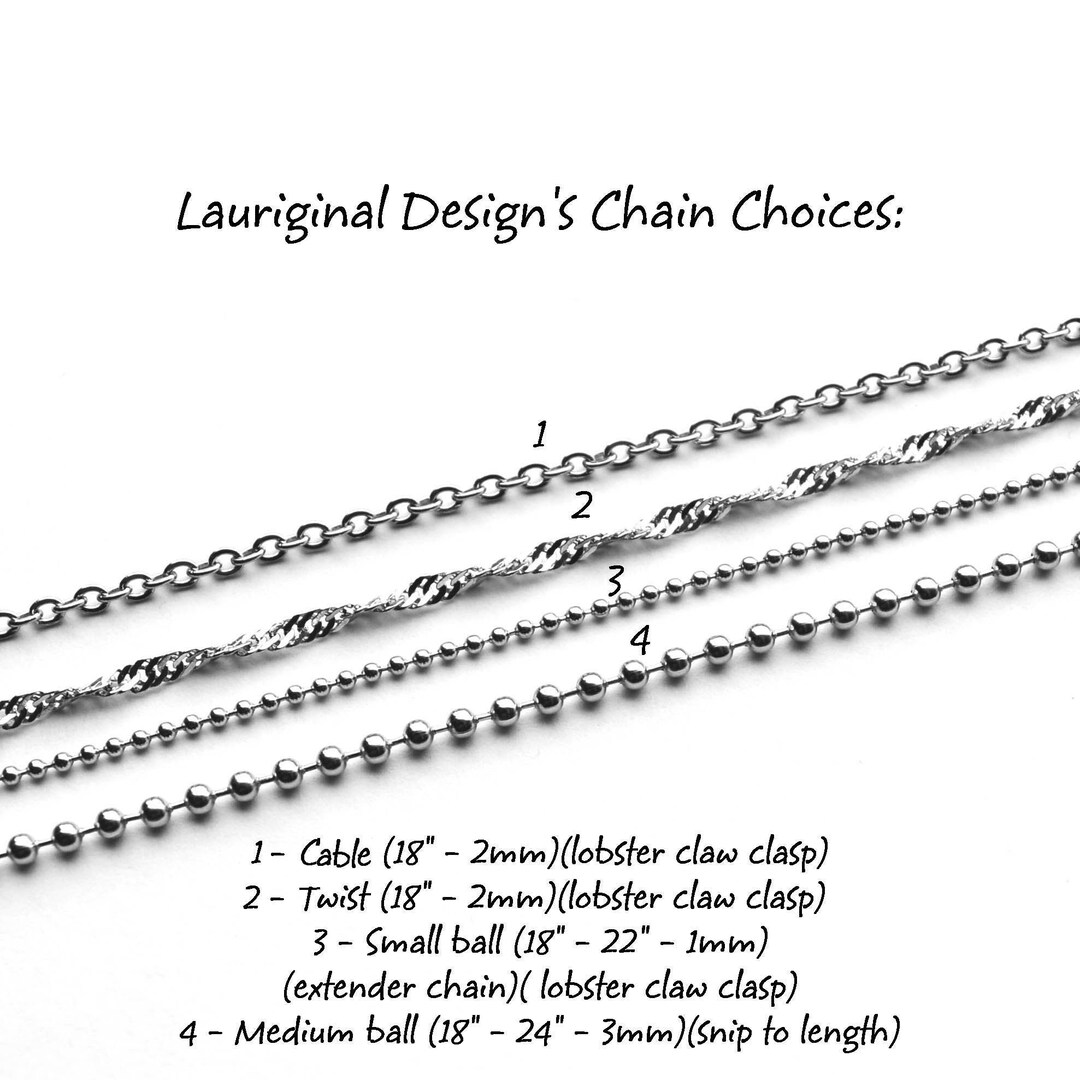 Stainless Steel Chain Going Out of Business Syles and Quantities Available in Drop Down Menu