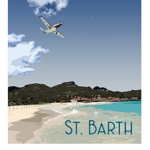 St. Barth FWI Stylized Photographs on 11x14 paper