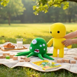 Wobbly Life Plushie, Monsters Plush Toys, Stuffed Gifts