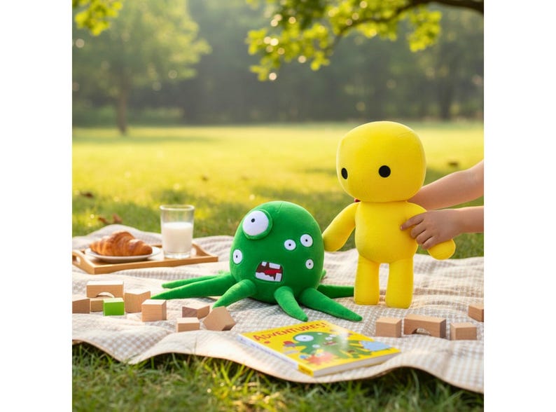 Wobbly Life Plushie, Monsters Plush Toys, Stuffed Gifts