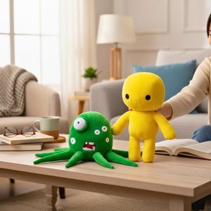 Wobbly Life Plushie, Monsters Plush Toys, Stuffed Gifts