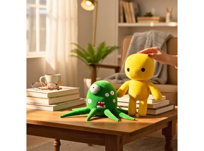 Wobbly Life Plushie, Monsters Plush Toys, Stuffed Gifts