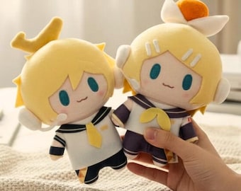 Jouets en peluche Hatsune Miku, breloque pour sac à dos Kagamine Len Rin, anime - Jolie poupée en peluche