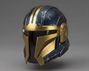 Darkside Mandolorian Helmet STL. This is a digital item not physical.