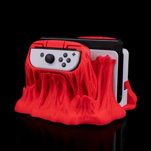 Chew It Nintendo Switch Dock Cover & Single Joy-Con Controller Holder – Textured Gaming Organizer
