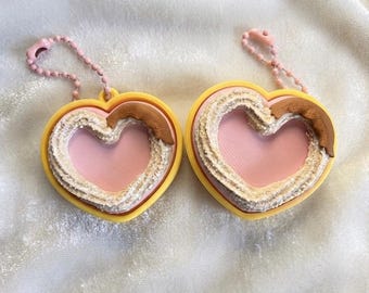 Churro Heart Clicker & Soda Can Opener | Cute Fidget Toy Keychain
