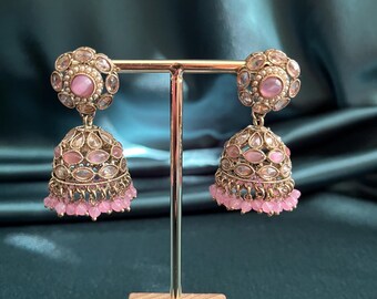 Jhumka earrings for women, Indian/Asian/Pakistani, Party,Events,Gift,Wedding, artificial jewellery