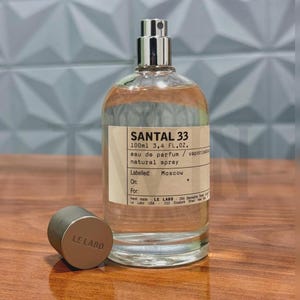 Le Labo Santal 33 Eau de Parfum, Unisex Sandalwood, 3.4 oz