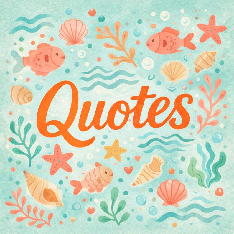 Sea Quotes Magnet Set #4 - Love & Togetherness Fridge Magnets - Linden Wood, Belgium Handmade Gift image 5