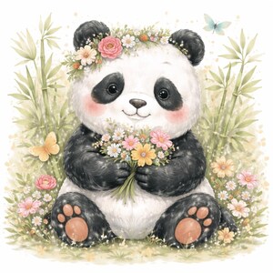 Panda Kühlschrankmagnete Set | Holz-Tiermagnete | Süße Kawaii Küchendeko | Handgefertigtes Geschenk aus Belgien Bild 5
