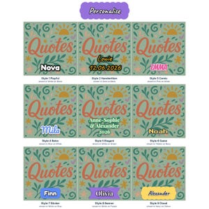 Nature Quote Fridge Magnets - Wood Magnet Set for Nature Lovers, Dreamers and Walkers, Belgium Handmade image 2