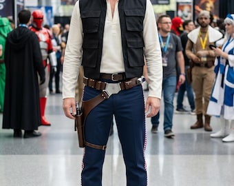 Star Wars-inspirerat Han Solo-bälte för Comic Con och Halloween | Han Solo-smugglarkostym