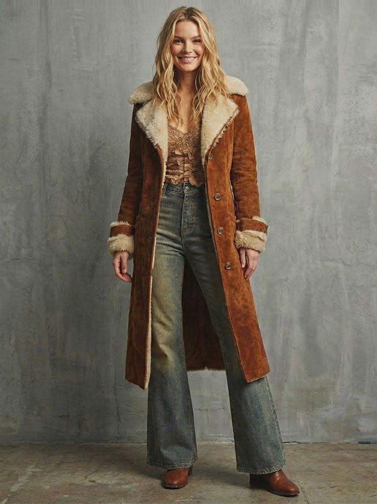 Vintage Suede Coat - Etsy