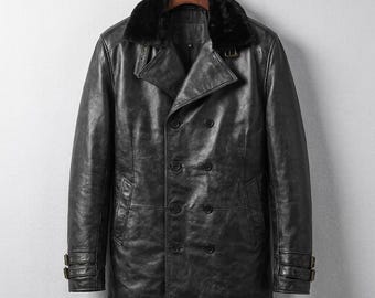 Resident Evil Requiem Inspired Cosplay Costume – Leon S. Kennedy RE9 Black Leather Jacket