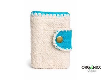 Soft Wool Wallet-Handmade Crochet Card Holder