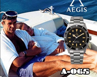 James Bond Thunderball homage watch Submariner 6538