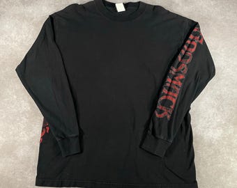 Vintage VTG Godsmack Giant Tag Band Långärmad T-shirt XL