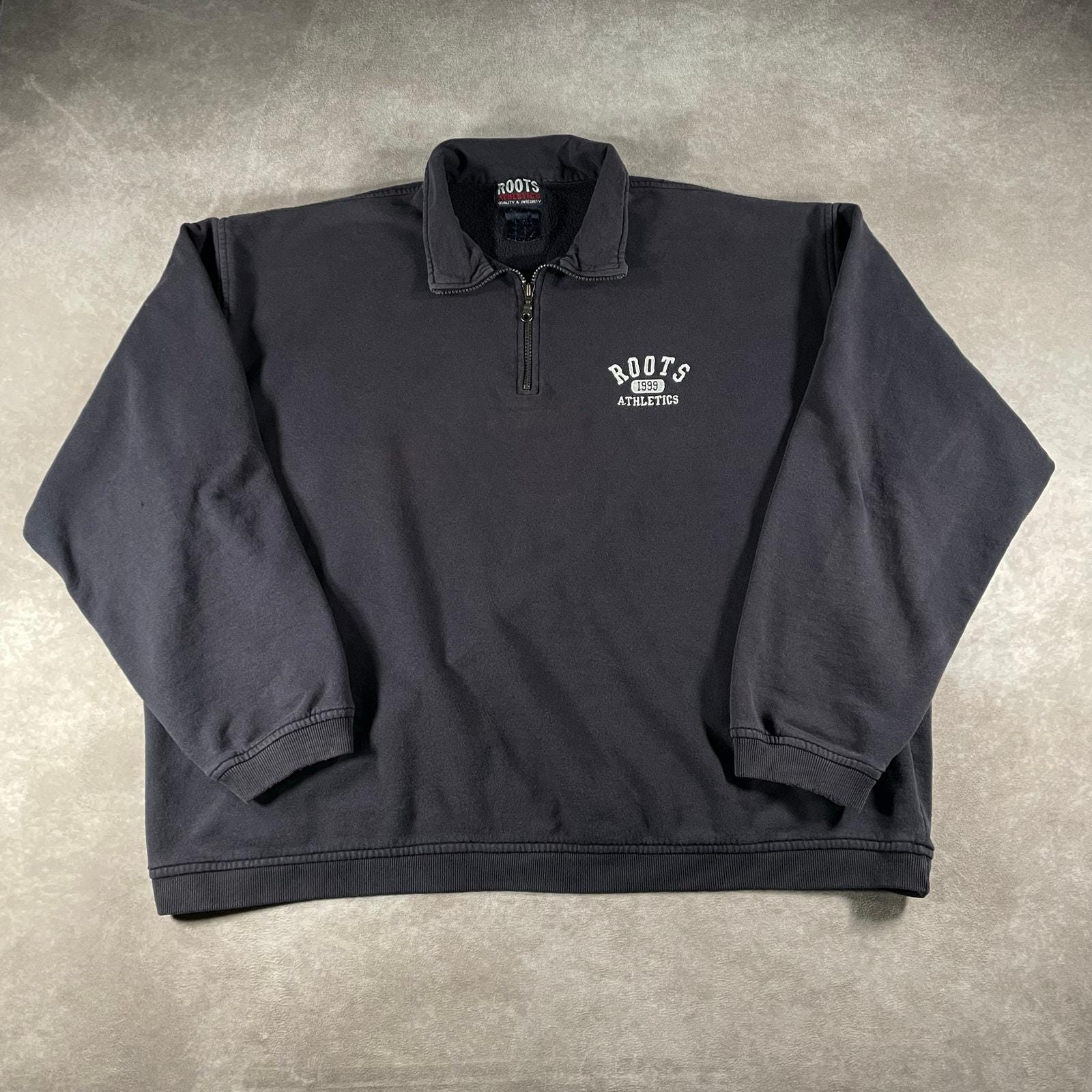 US古着 ROOTS ATHLETICS パーカー　ネイビーXL サンフェード Roots athletics - Etsy 日本