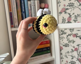 Crochet Bee Customizable Amigurumi Stuffed Plushie