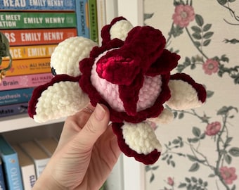 Crochet Bow Turtle Handmade Amigurumi Plushie