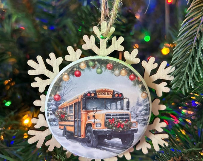 School Bus Driver Gift - Ornament/Magnet